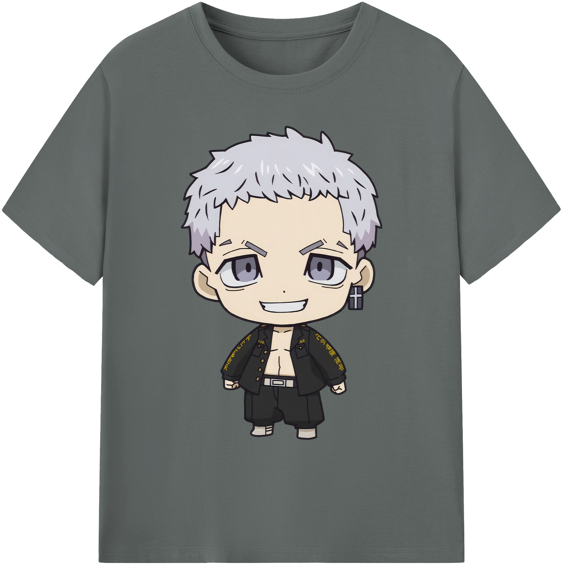（画像用） 東京リベンジャーズ Tokyo Revengers 綿100％ メンズ半袖Tシャツ｜肌触りやわらか＆通気性
